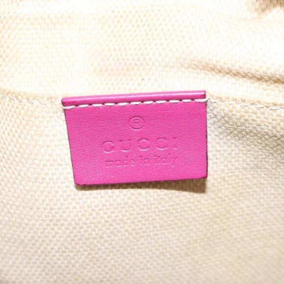 GUCCI Soho Interlocking Shoulder Bag Enamel Red Gold 308364 Auth 123849 - Picture 13 of 16